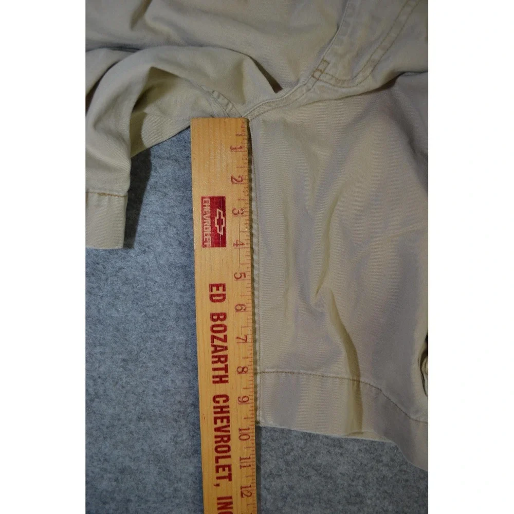 VTG‎ Polo Ralph Lauren Cargo Shorts Mens 31 Khaki Cotton Classic Polo 67 Chino